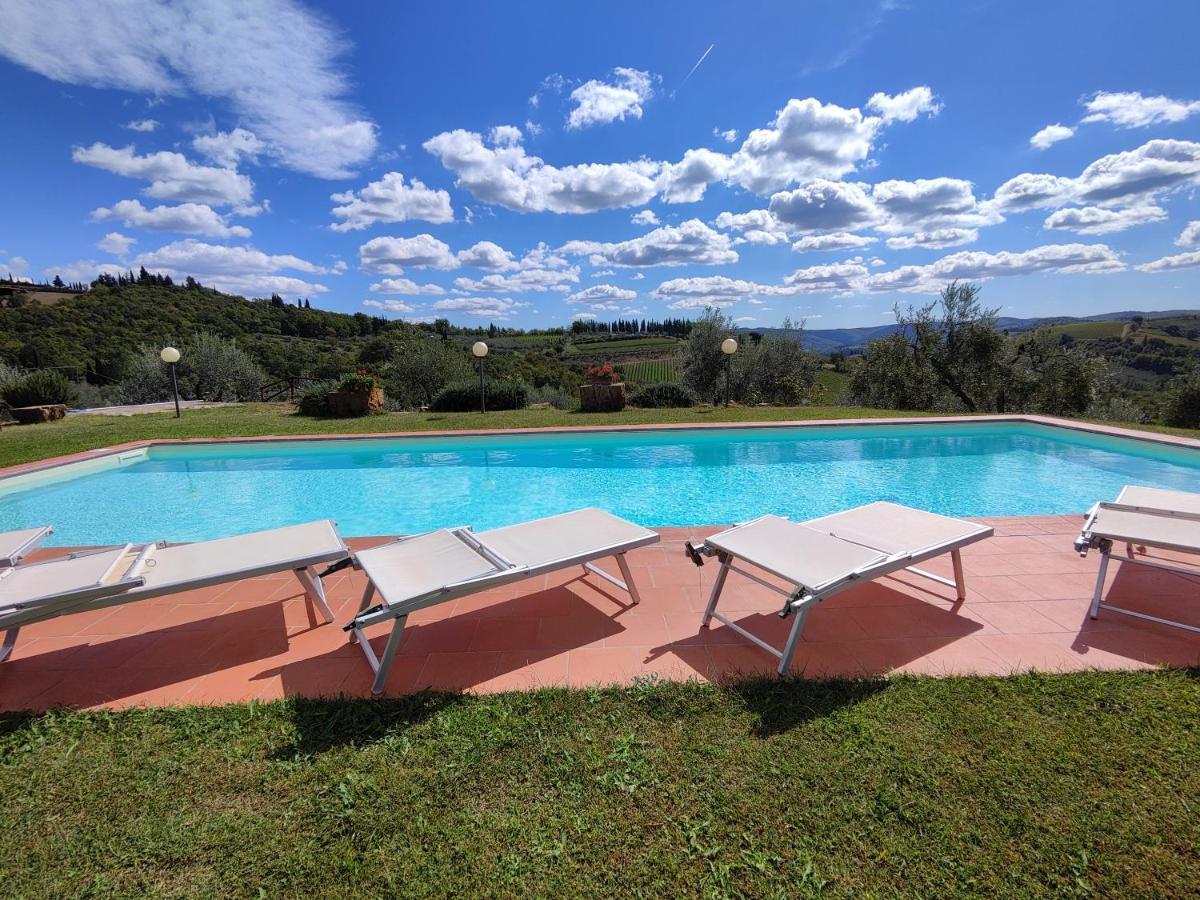 Agriturismo Sommassa เกรเว อิน เคียนตี ภายนอก รูปภาพ