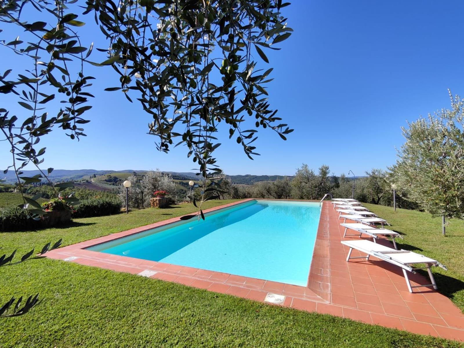 Agriturismo Sommassa เกรเว อิน เคียนตี ภายนอก รูปภาพ