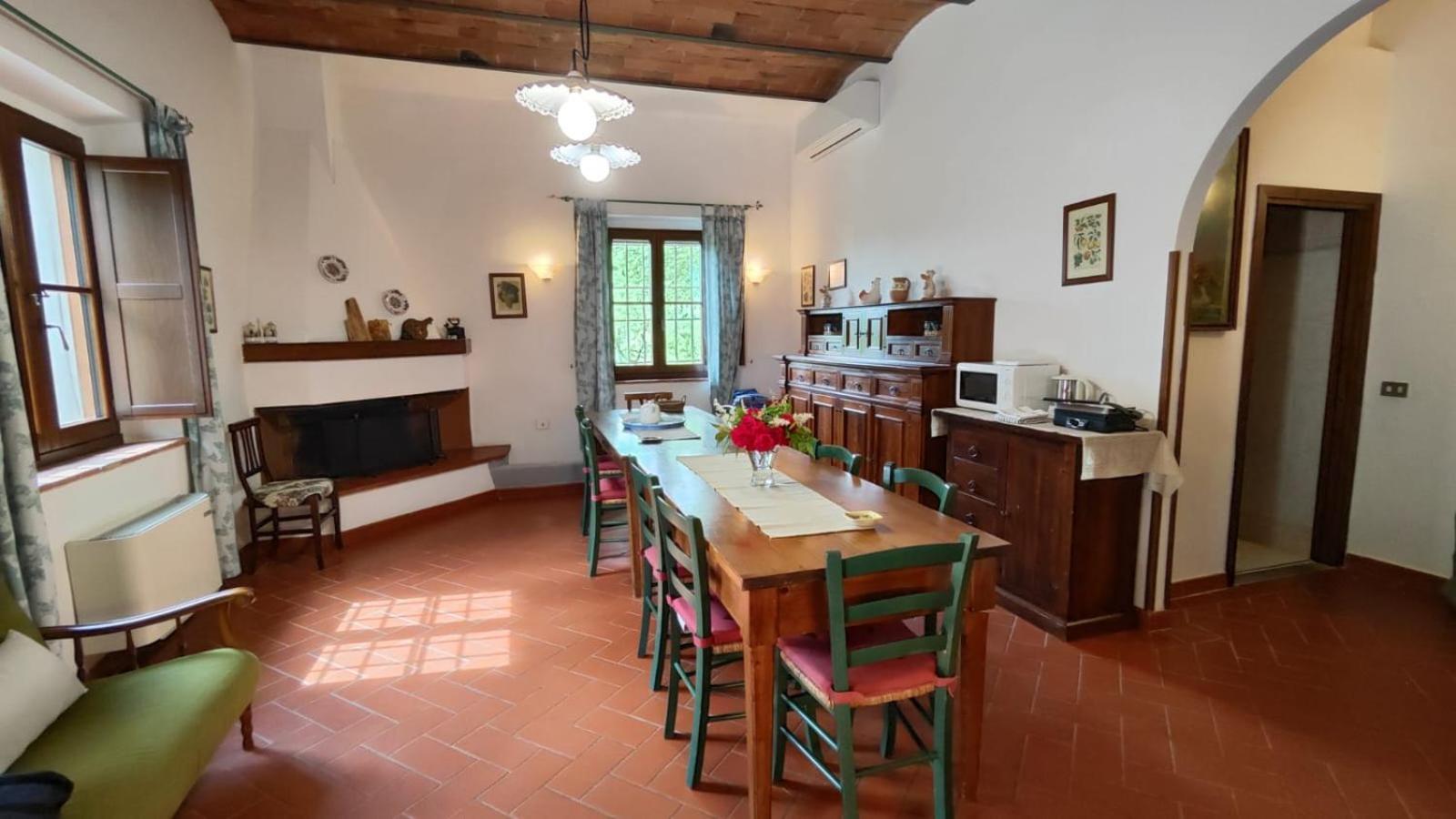 Agriturismo Sommassa เกรเว อิน เคียนตี ภายนอก รูปภาพ